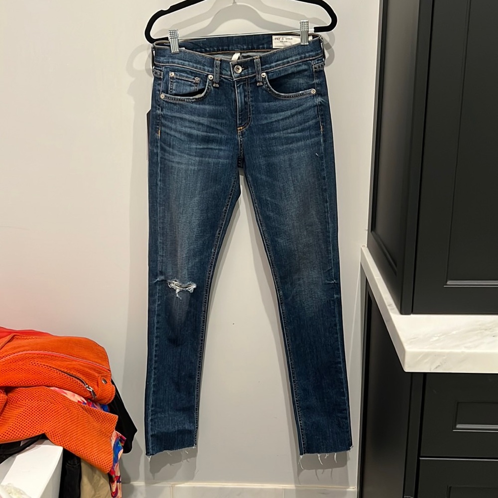Rag & Bone Dre jeans distressed size 25 new w tags
